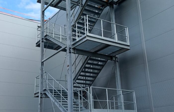 steel construction assembly